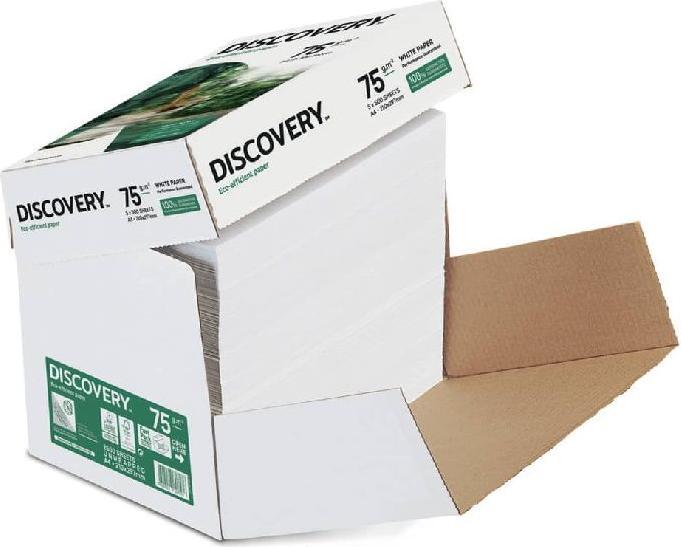 Discovery Papier à copier DIN A4 75 g/qm 2.500 feuilles Maxi-Box (75 g/m², 2500 x, A4)