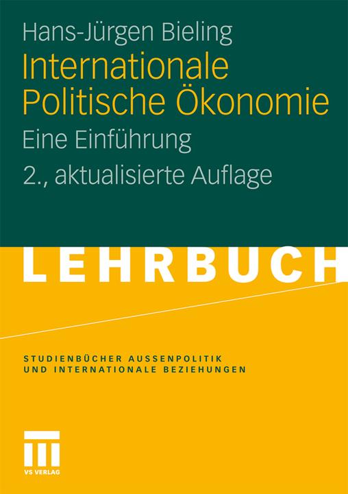 Produktbild Internationale Politische Ökonomie (Deutsch, Hans-Jürgen Bieling, 2011)