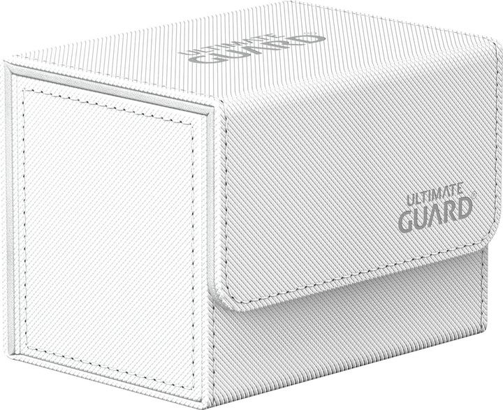 Actual product image Ultimate Guard Card Box XenoSkin Sidewinder Monocolor 80+ White