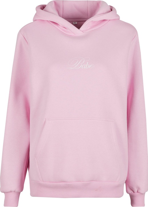 Miss Tee Babe Wording Ladies Fluffy Hoody - 177331 (XXL)