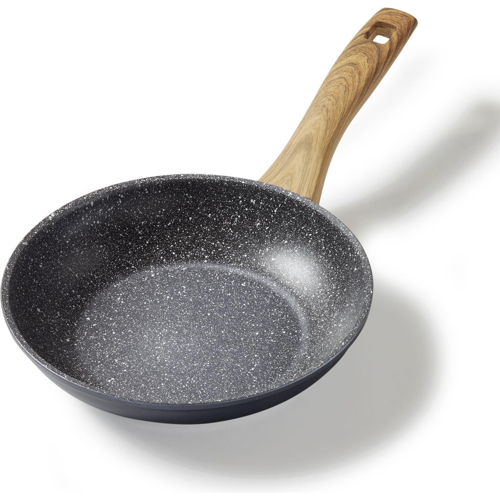Stoneline Back to Nature Bratpfanne 20 cm, Made in Germany, Induktion, antihaftbeschichtete Pfanne, Pfanne + Kochtopf, G...