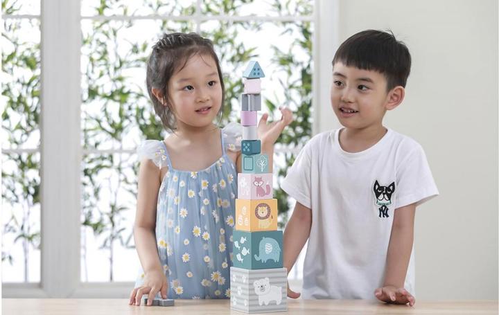 Actual product image Viga Toys Stacking tower