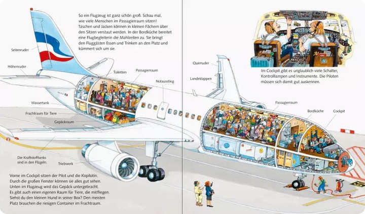 Actual product image Ravensburger My world of vehicles: At the airport (German, Susanne Gernhäuser, Wolfgang Butcher)