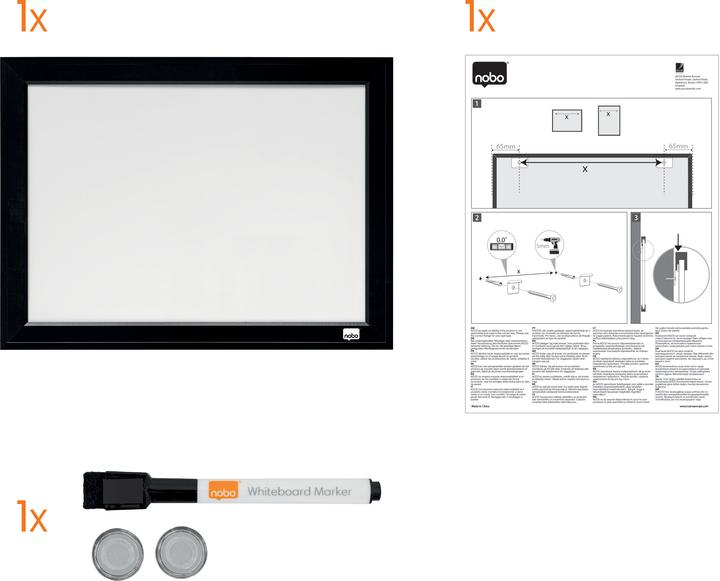Actual product image Nobo Board (58.5 x 43 cm)