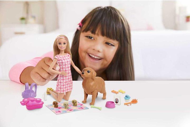 Immagine prodotto Barbie Bambola con cane e cuccioli