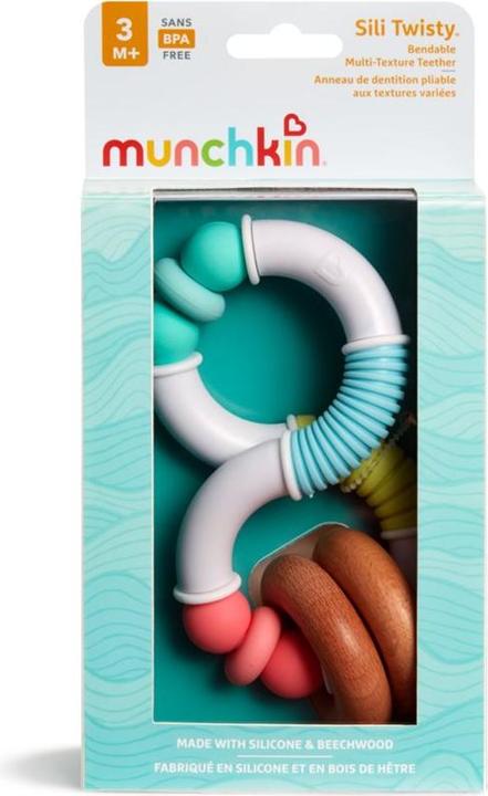 Actual product image Munchkin Sili Twisty Teether, 3m+, 012557 (3 Months)