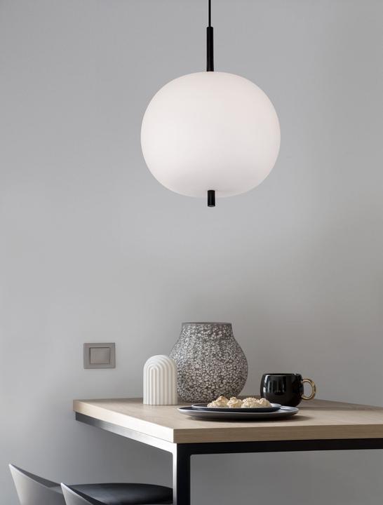 Actual product image Nova Luce LATO pendant light E27 black 120x30cm dimmable 9624071