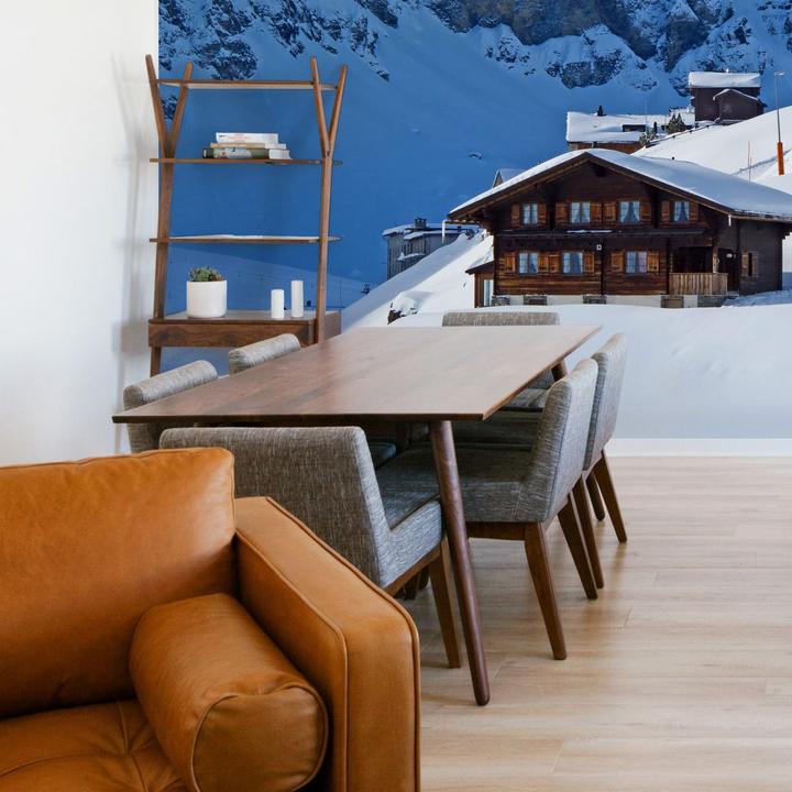 Actual product image Trenddeko Holiday cottage in the Swiss Alps (384 x 300 cm)