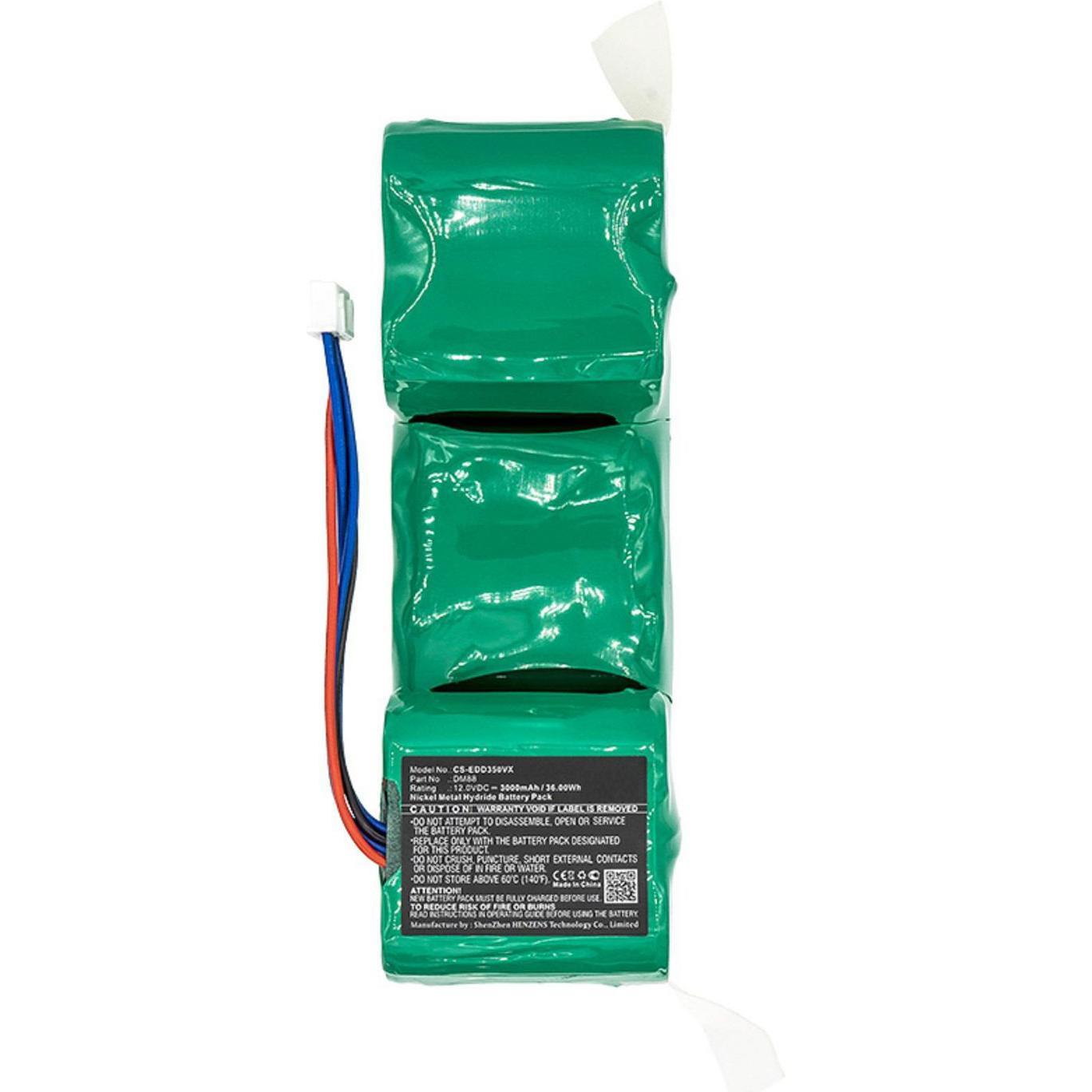 CoreParts Battery for Vacuum, Staubsauger Roboter Zubehör, Grün