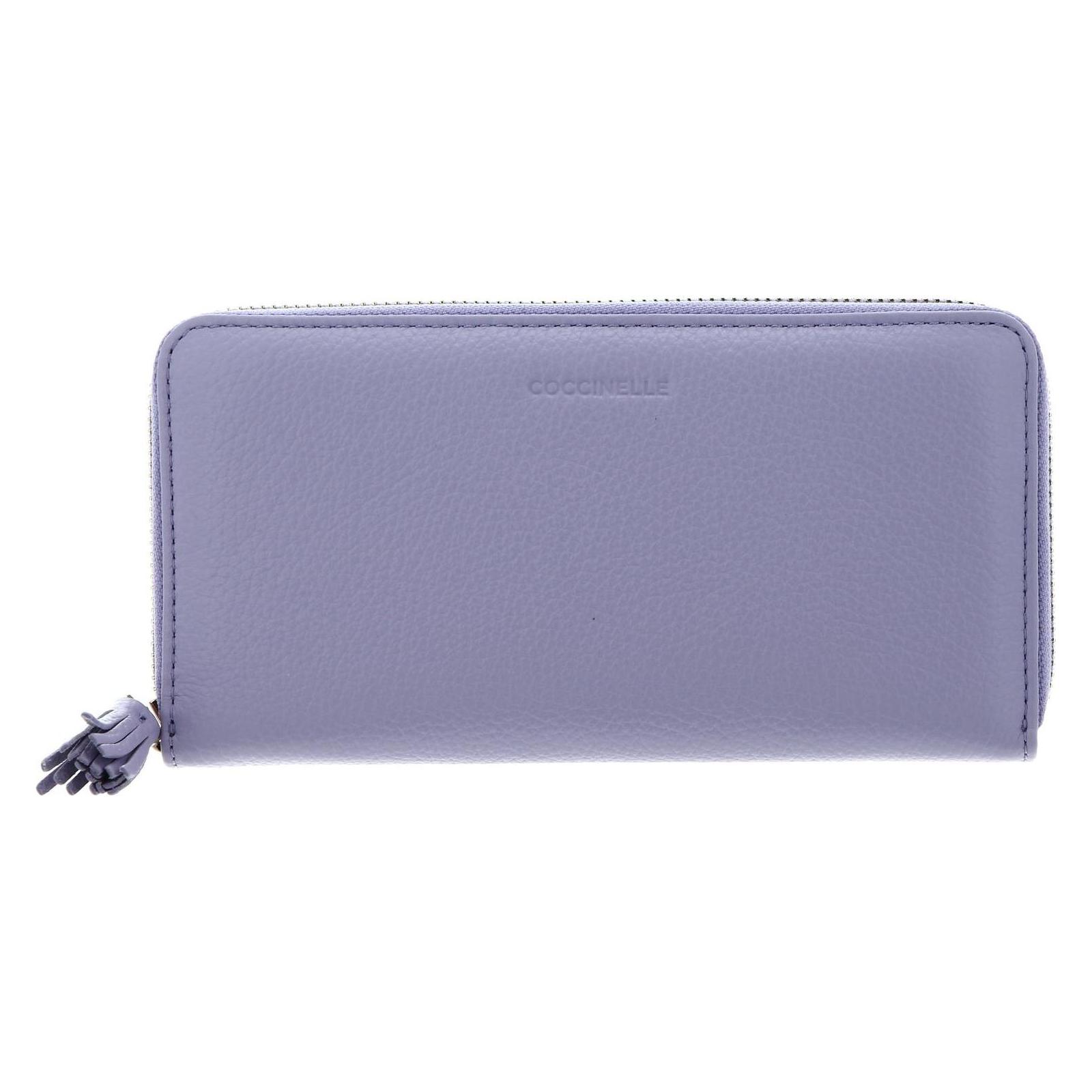 Coccinelle, Damen, Portemonnaie, Tassel Zip Around Wallet, Violett