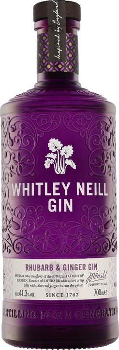 Whitley Neill Gin al rabarbaro e zenzero (1 x 70 cl)