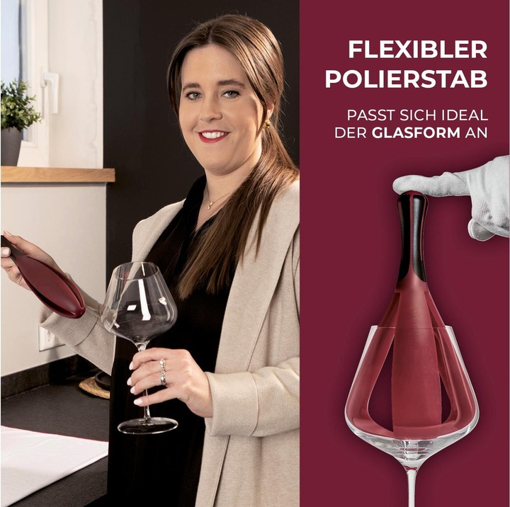Produktbild Brilamo Weinglas Polierer (1 Stk.)