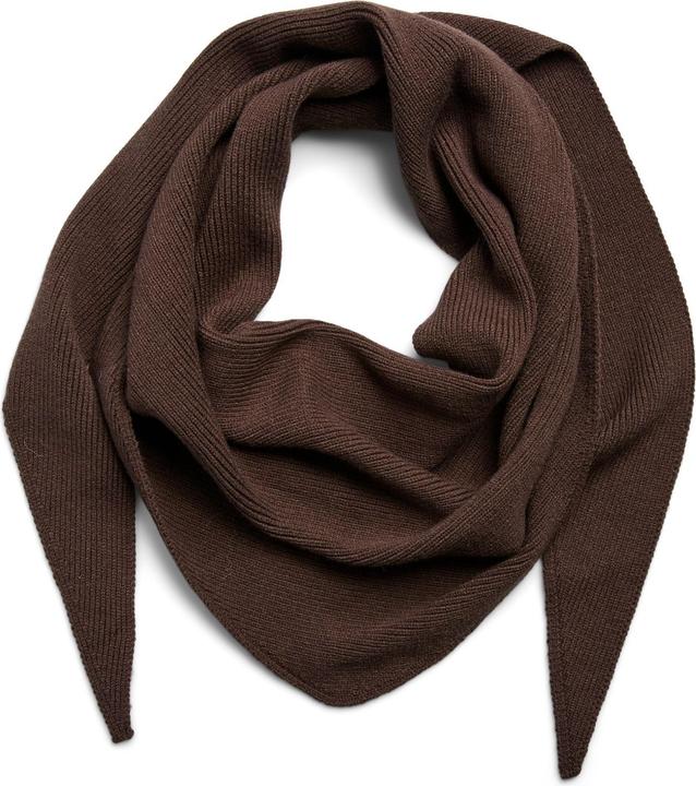 Pieces Pckomma Grosser Gerippter Dreiecks Schal