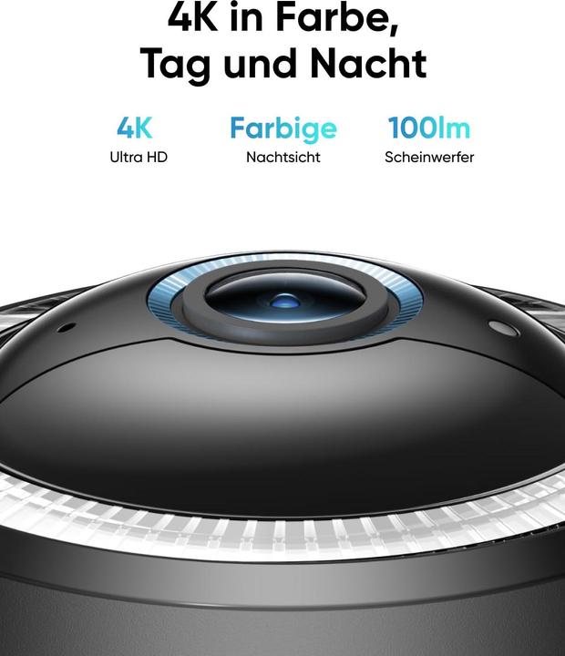 Produktbild eufy 4G LTE Cam S330 Überwachungskamera 4K (3840 x 2160 Pixels)