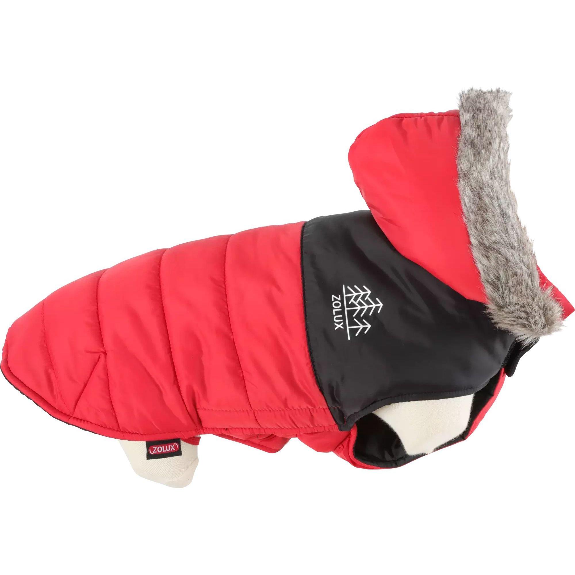 Zolux Down clothes Mountain T30, red (30, Hundemantel), Hundebekleidung
