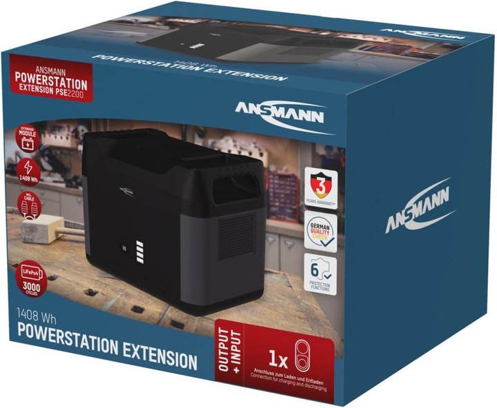 Actual product image Ansmann Extension PSE2200 1700-0170 Replacement battery (1408 Wh)
