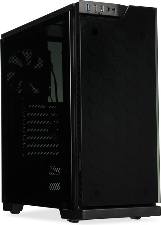 Produktbild iBox OW2 computer case Midi ATX Tower Juodas