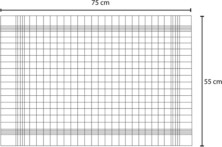 Actual product image Aspero 100 Cotton Tea Towels - 8723 (55 x 75 cm)
