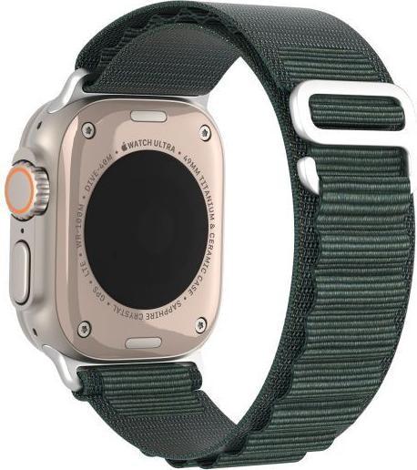 Dux Ducis Bracelet à boucle sport (45 mm, 44 mm, 42 mm, 49 mm, Nylon, Apple Watch Ultra, Apple Watch Series 2, Apple Watch Series 3, Apple Watch Series 1, Apple Watch Series 4, Apple Watch Series 5, Apple Watch Series 6, Apple Watch Series 7, Apple Watch Series 8, Apple Watch Series 9, Apple Watch SE, Apple Watch Ultra 2)