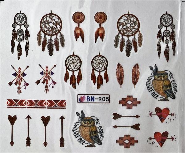 Produktbild Nagellack24 Nail Art Sticker Wassertransfer 905