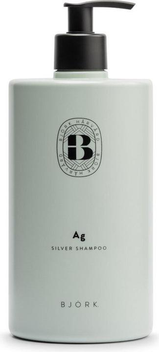 Actual product image Björk Bjork Ag Silver Hair Shampoo For Neutralisation Of Yellow Tones - 750 Ml (750 ml, Liquid shampoo)