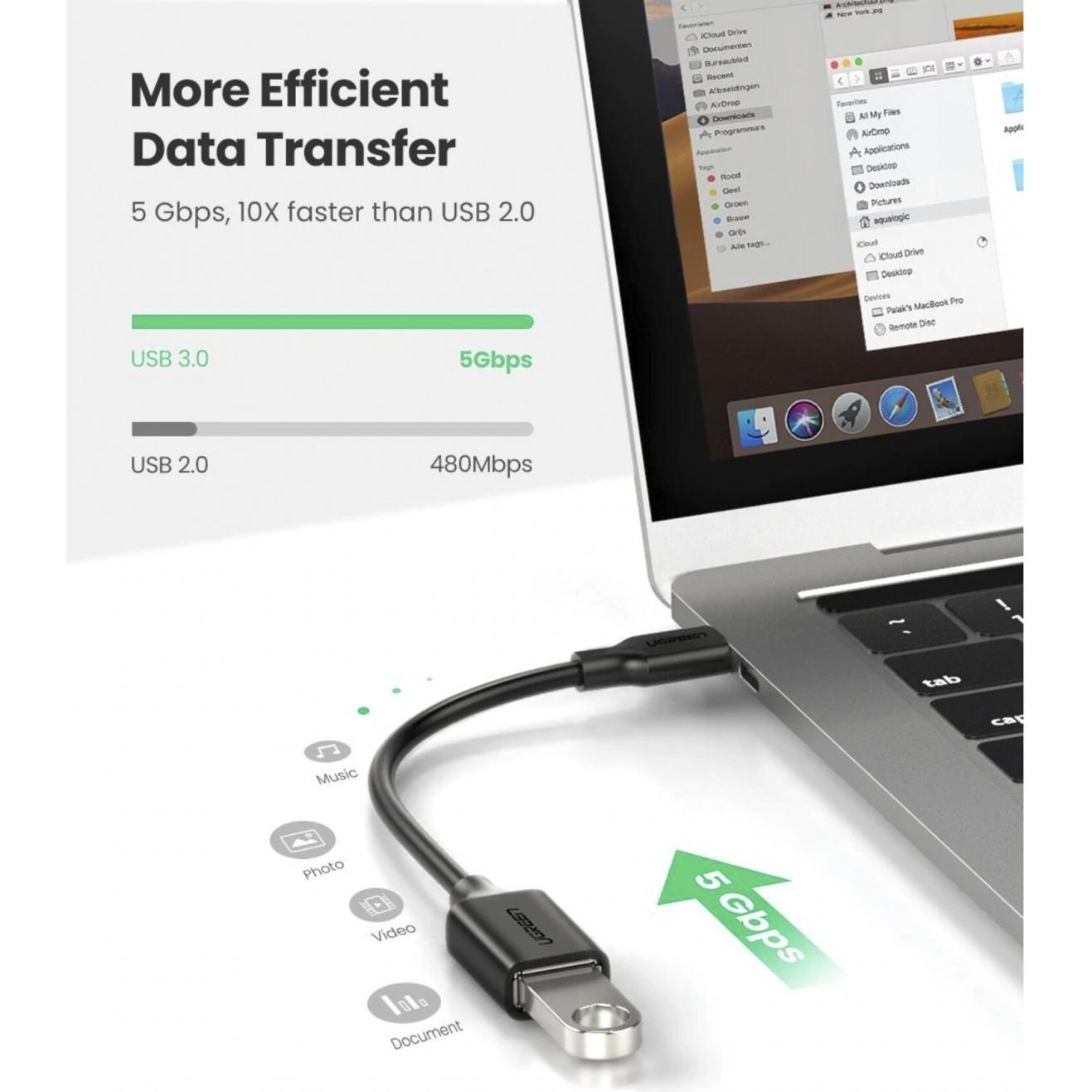 Thumbnail - Ugreen Kabel (0.15 m, USB 3.0), USB Kabel