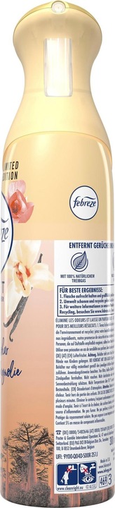 Actual product image Febreze Fresh touch of vanilla