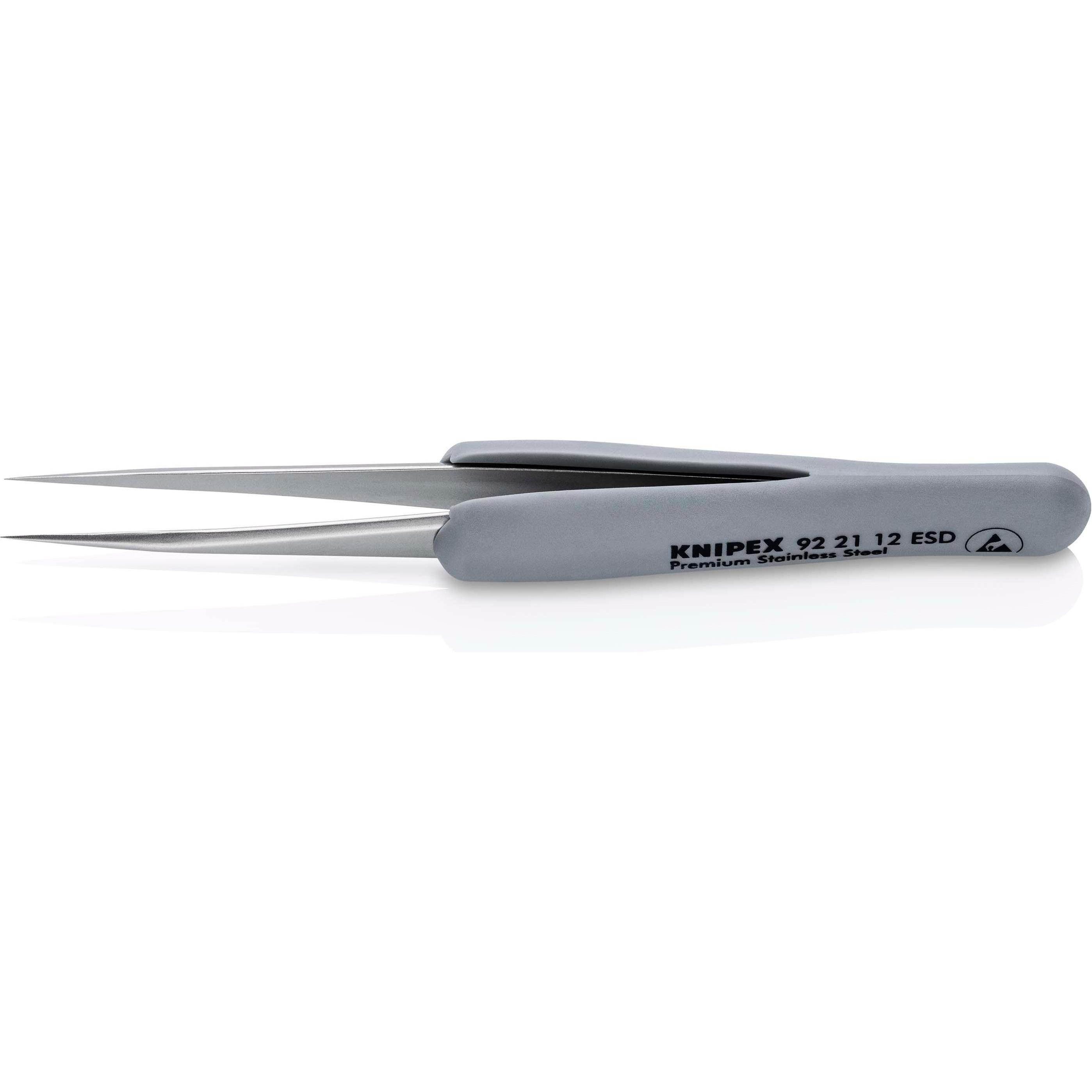 Knipex, Pinzette, Gummi-Pinzette ESD Edelstahl