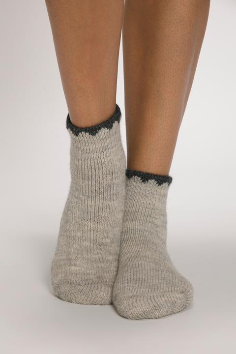 Actual product image Ulla Popken Touch Of Wool Lounge Socks (One size)