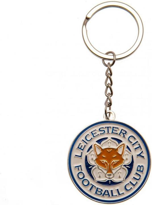 Actual product image Leicester City FC Be Fearless Keychain Crest