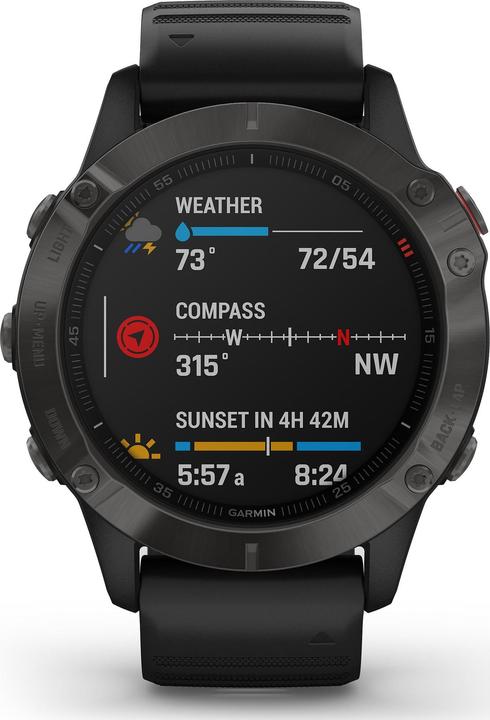 Actual product image Garmin Fenix 6 Sapphire (47 mm)