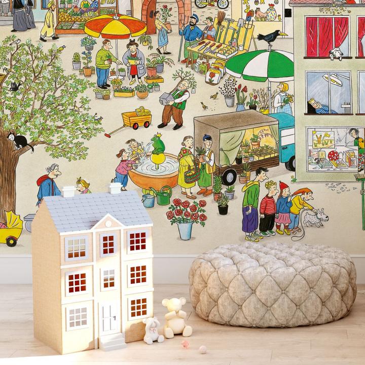 Immagine prodotto Wimmel Mercato di primavera (432 x 300 cm)