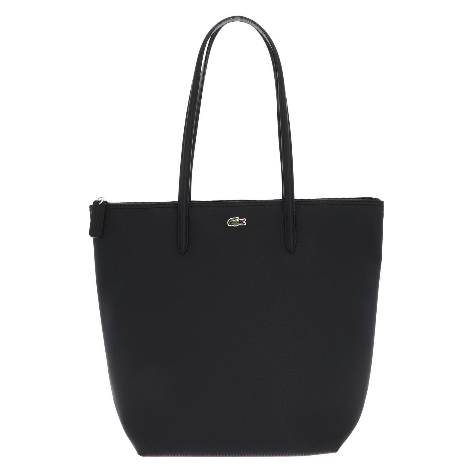 Lacoste, Damen, Tasche, Vertical Shopping Bag, Schwarz