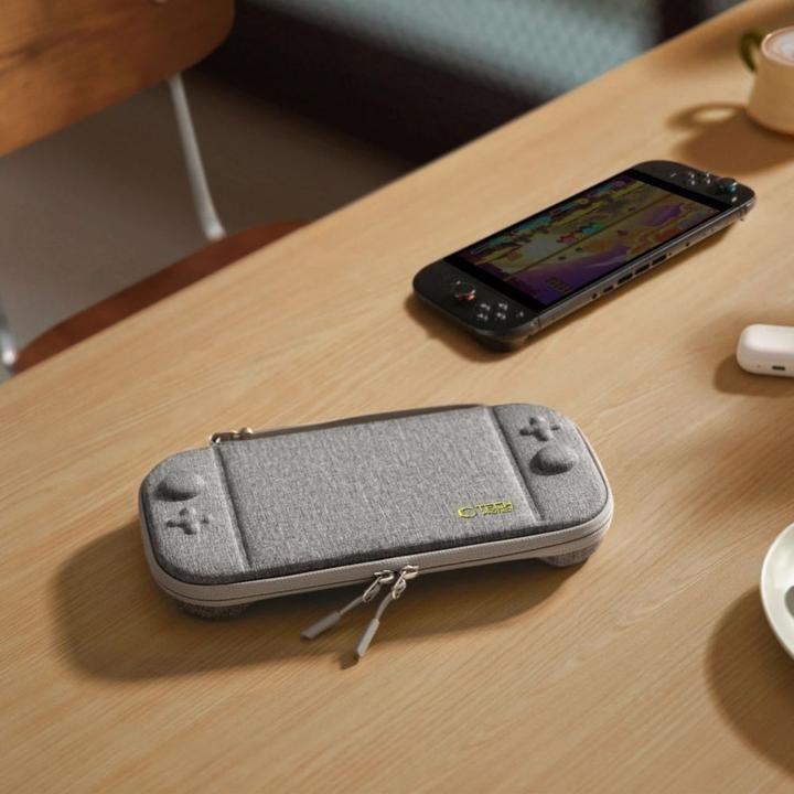 Image du produit Tech-Protect Slim Pouch für Nintendo Switch 2 – Grau (Switch 2)