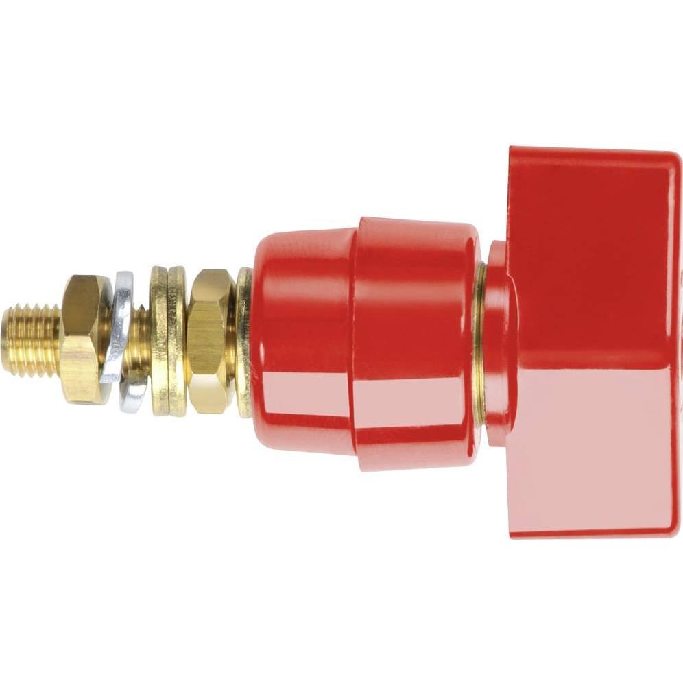 Schutzinger Schützinger POL 631 / RT Polklemme Rot 63 A 1 St., Elektronikkabel + Stecker, Rot