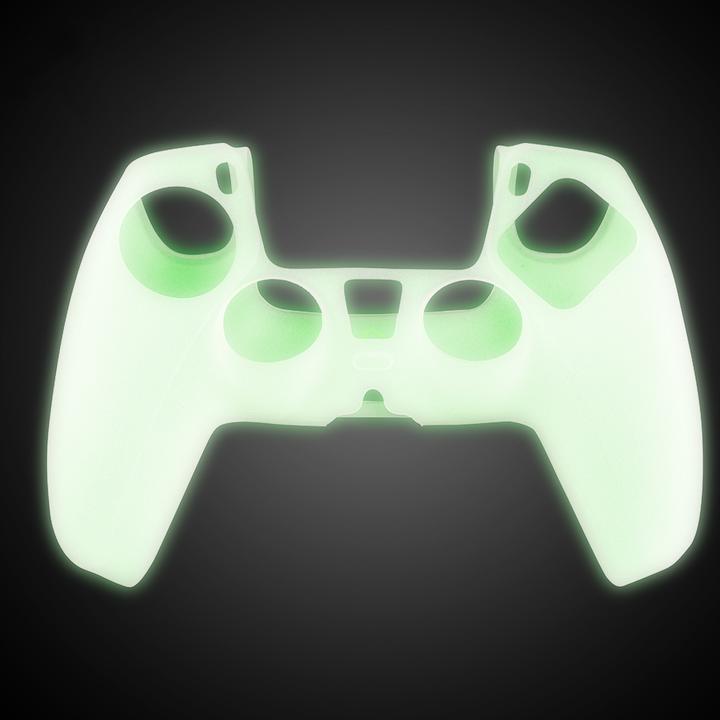 Actual product image Blade Silicone Skin Grips Touchpad Sticker Glow In The D (PS5)