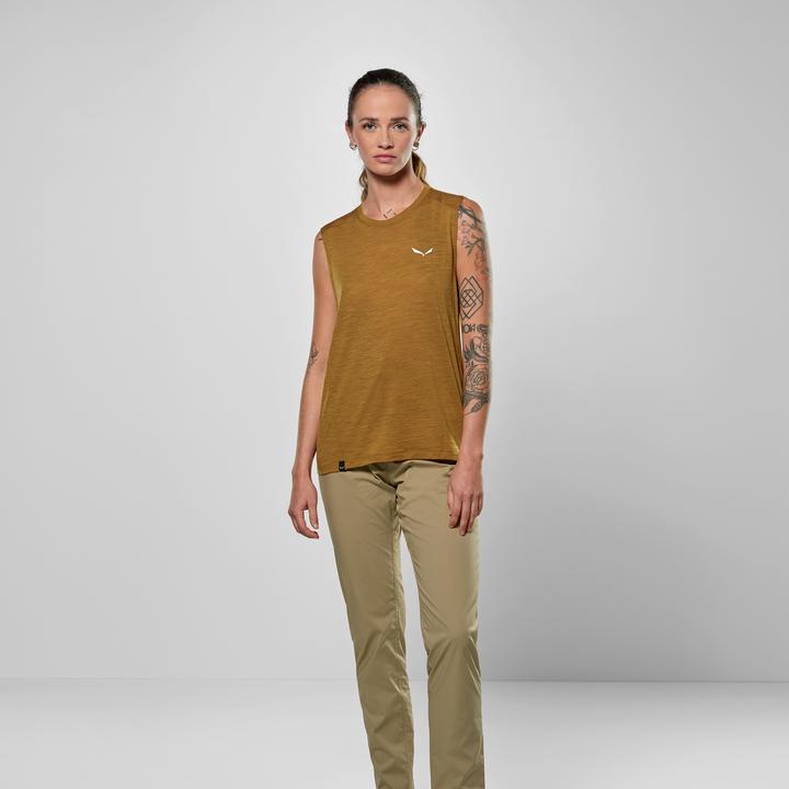 Actual product image Salewa Eagle Minilogo Merino Tank Top Da (M)