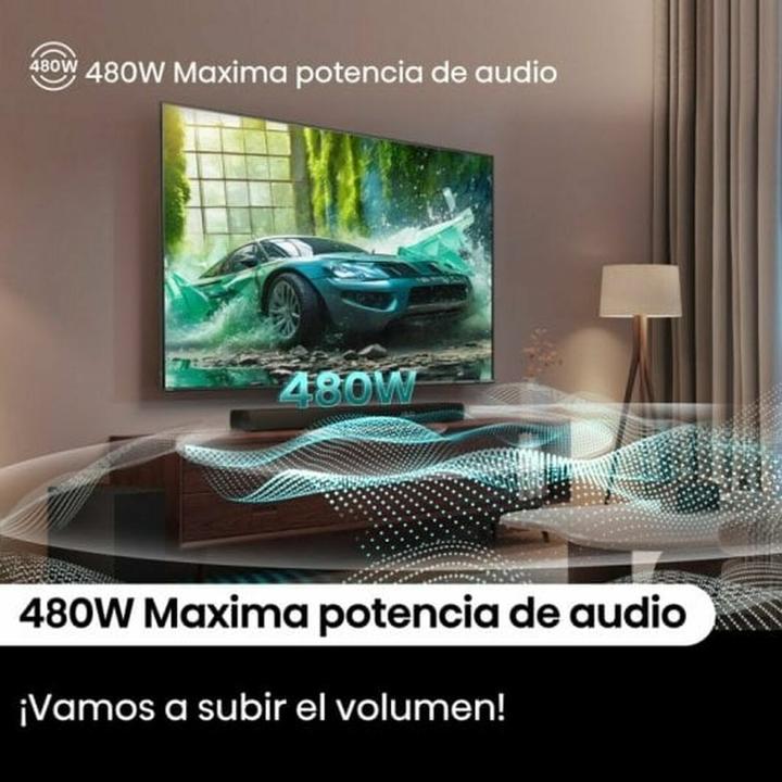 Productafbeelding Hisense Geluidsbalk HS3100 3.1 - 480W - Subwoofer (480 W)