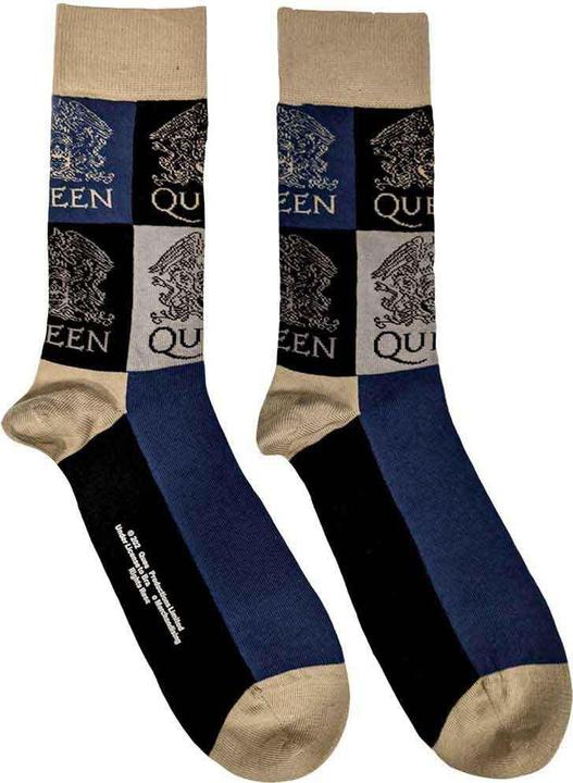 Produktbild Queen Knöchelsocken Blockfarben