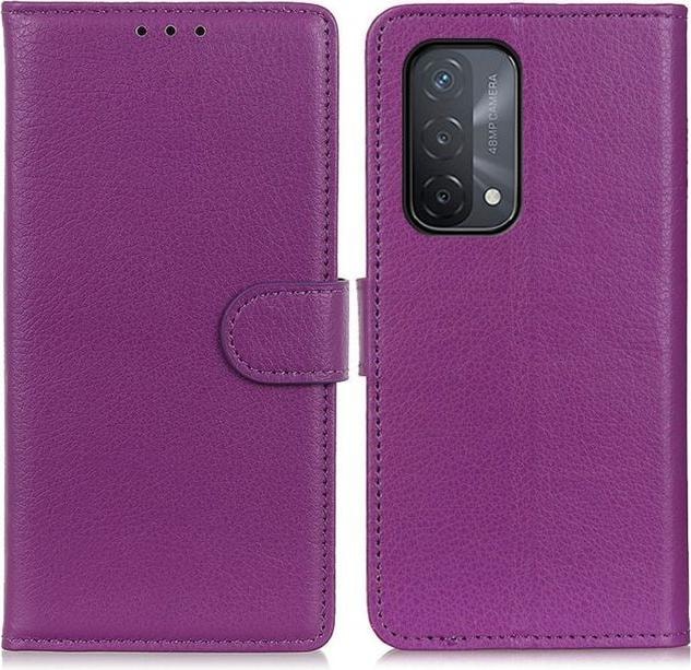 Produktbild MU Classic Litchi Leder Bookcover Series (Oppo A74 5G)