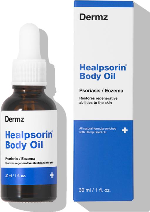 Immagine prodotto Hermz Dermz Healpsorin Olio Corpo per Psoriasi e Dermatite Atopica 30Ml (Olio corpo, 30 ml)