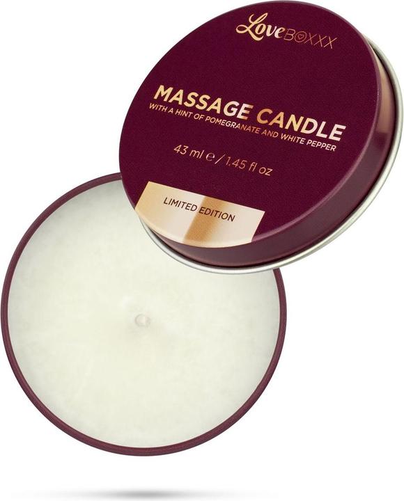 Immagine prodotto Easytoys LoveBOXXX Candela da Massaggio - Bordeaux