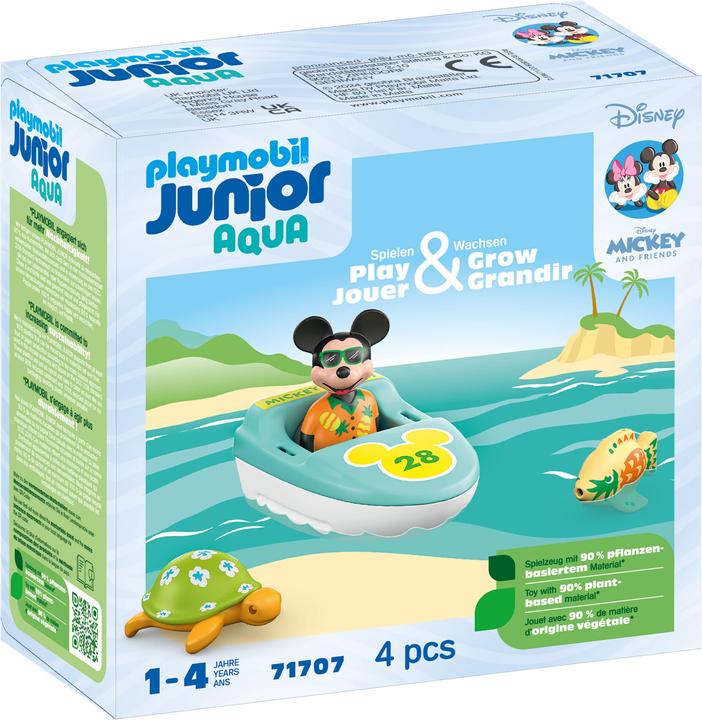 Actual product image Playmobil 71707 Playm. 1.2.3 & Disney: Mickey's boat trip (71707, Playmobil Junior)