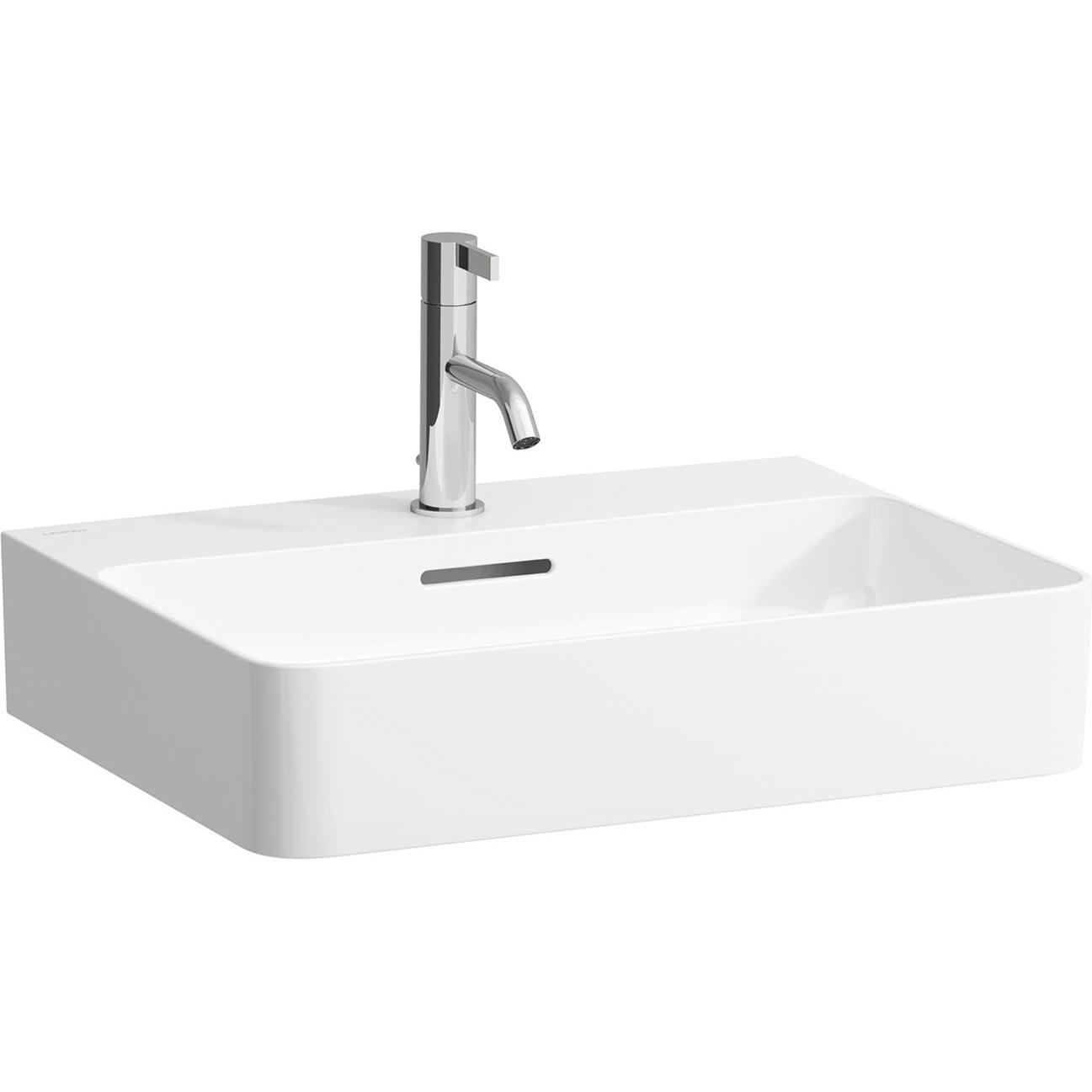 Laufen, Waschbecken, Waschtisch VAL 55 cm wei mit Beschichtung 8102824001041 (420 mm, 550 mm)
