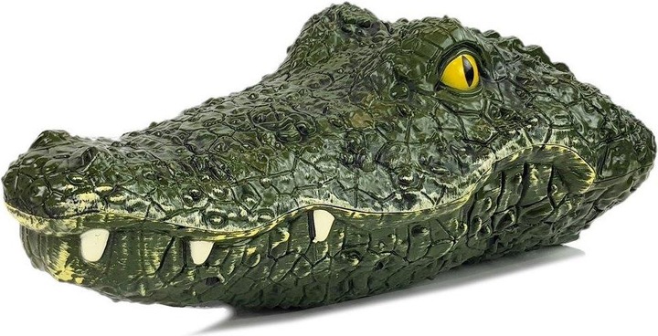 Actual product image Lean Toys Remote Control Crocodile Boat 2.4G