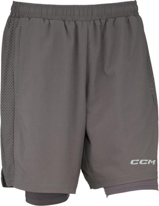 Produktbild CCM SWV3TA 2-in-1-Shorts (L, Temno Siva (Anthrazit)) (L)
