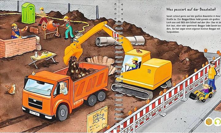 Actual product image tiptoi Wörter-Bilderbuch Unterwegs (German, Katja Rough, Yvonne Follert, 2022)