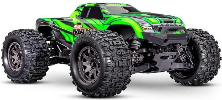 Traxxas MINI-MAXX 4WD grün BL-2S Brushless mit Akku und Ladegerät (RTR Ready-to-Run)