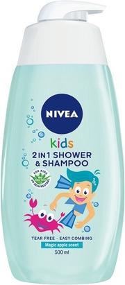 Actual product image NIVEA BABY Żel d/mycia ciała/wł 500ml Chłopcy& (500 ml)