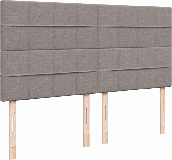 Image du produit VidaXL Bo x lit de saut avec matelas 90 x 200 cm Tissu (90 x 200 cm, 90 x 200 cm)